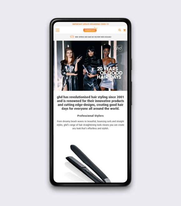 Shaver Shop eCommerce Website Case Study | Accel Digital